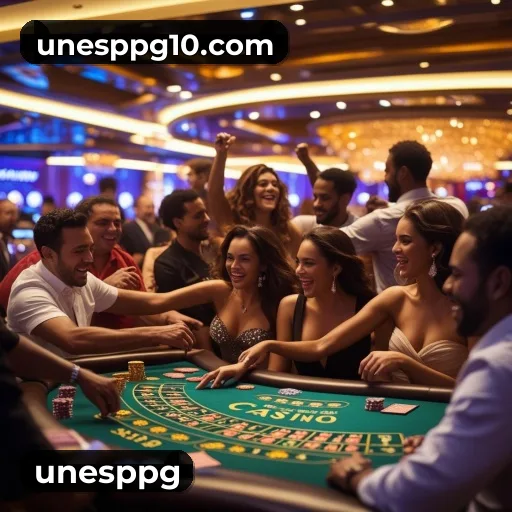 App unesppg para iOS e Android — interface mobile, login biométrico e PIX integrado
