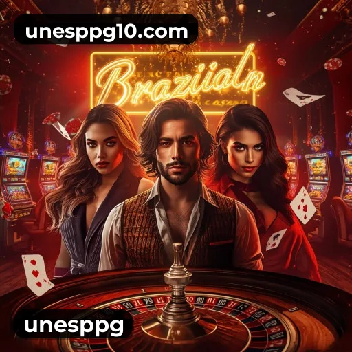 App unesppg para iOS e Android — interface mobile, login biométrico e PIX integrado